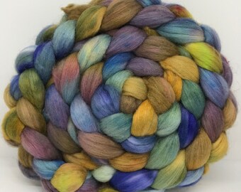 Spinning Fiber Polwarth/Bombyx/Firestar 60/20/20- 7.5oz - Kraken 2