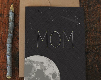 mom birthday card / you're stellar