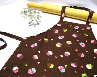 Chocolate Cupcake Child Apron
