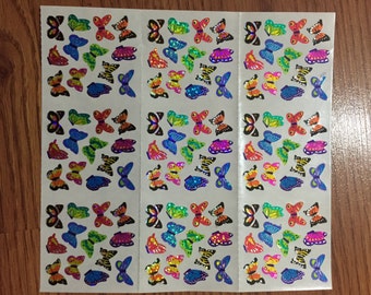 Vintage Sandylion Butterfly Stickers Discontinued