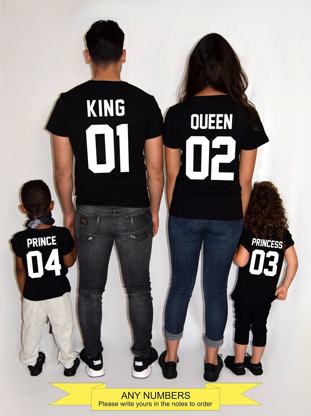What is your number Shirts for couples Family T-shirts King