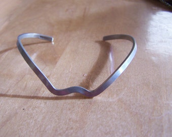 Unique Silver Cuff Bracelet