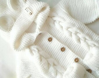 Baby knit romper Knitted romper Knit overall Baby romper Spring romper Newborn romper Knit bodysuit Knitted baby clothes Knitted jumpsuit