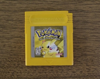Pokemon jaune | Jeu Game Boy | Pour Nintendo Game Boy | Edition de Pikachu Pokemon spécial