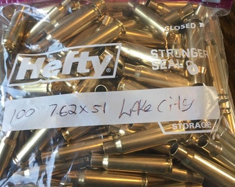 308 Lake City Brass 100 Count