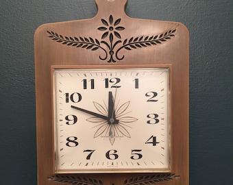 Vintage Mid Century General Electric Wall Clock