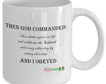 Coffee mug for chocolate lovers