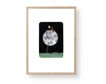 Starry Night Walk , Fox and Prince, Moonlight Walk