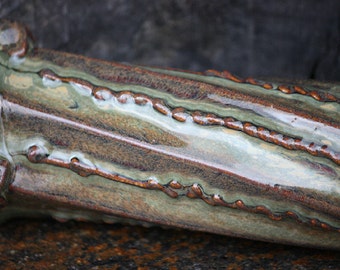 Ceramic bud Vase, Stoneware Vase