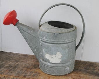 Vintage Galvanized Watering Can No. 8