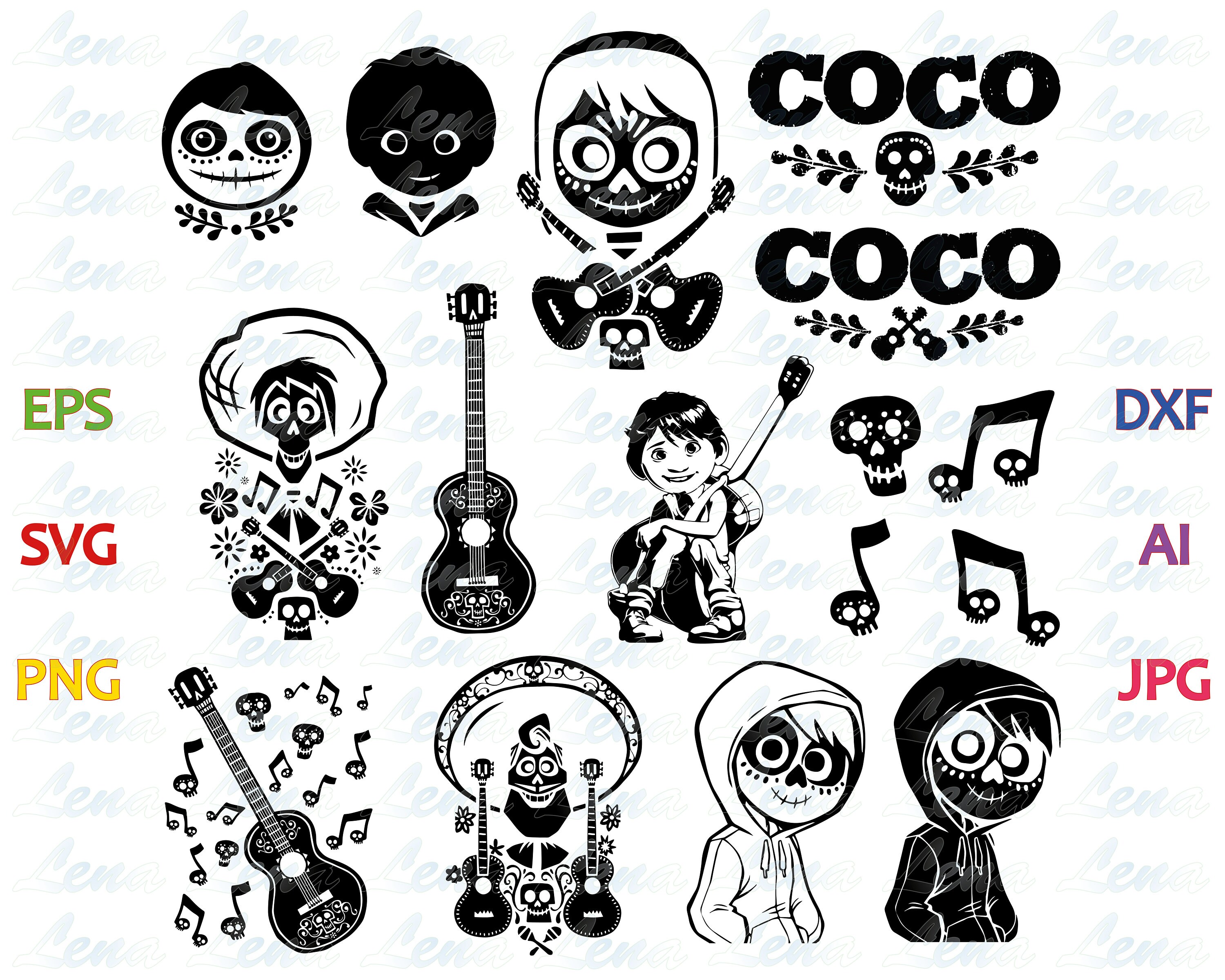 Download Disney Pixar coco SVG coco clipart shirt coco Birthday ...