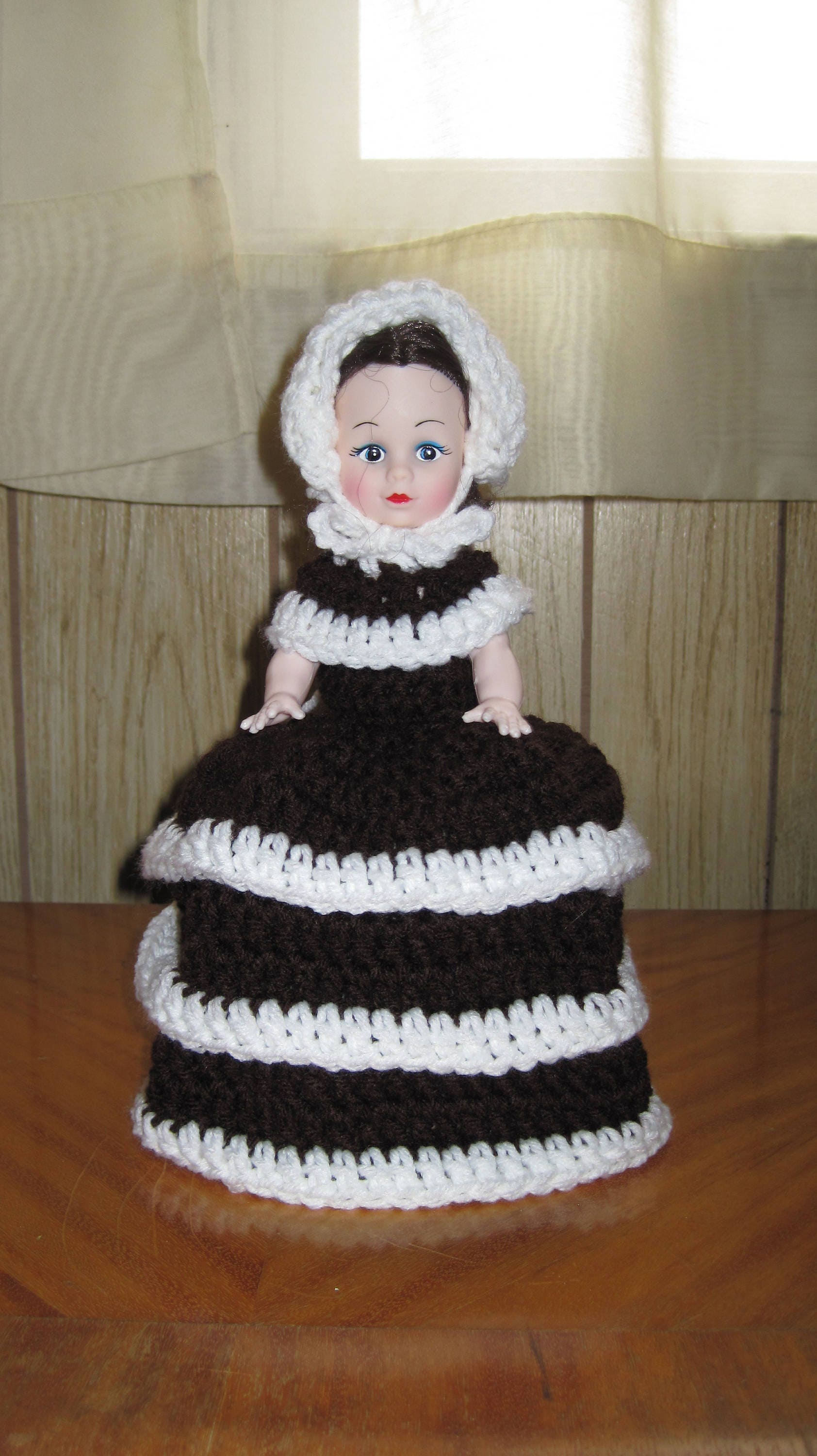 Crochet Toilet Paper Doll Cover Beautiful Handmade Crochet Doll