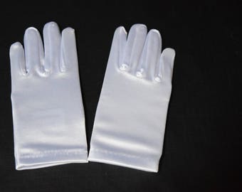 Children's Satin Gloves