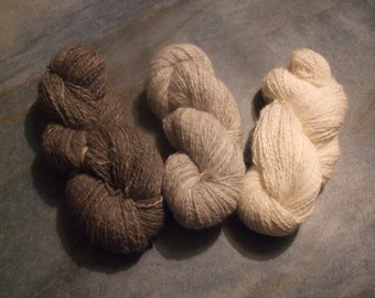 Super soft angora wool in the set
