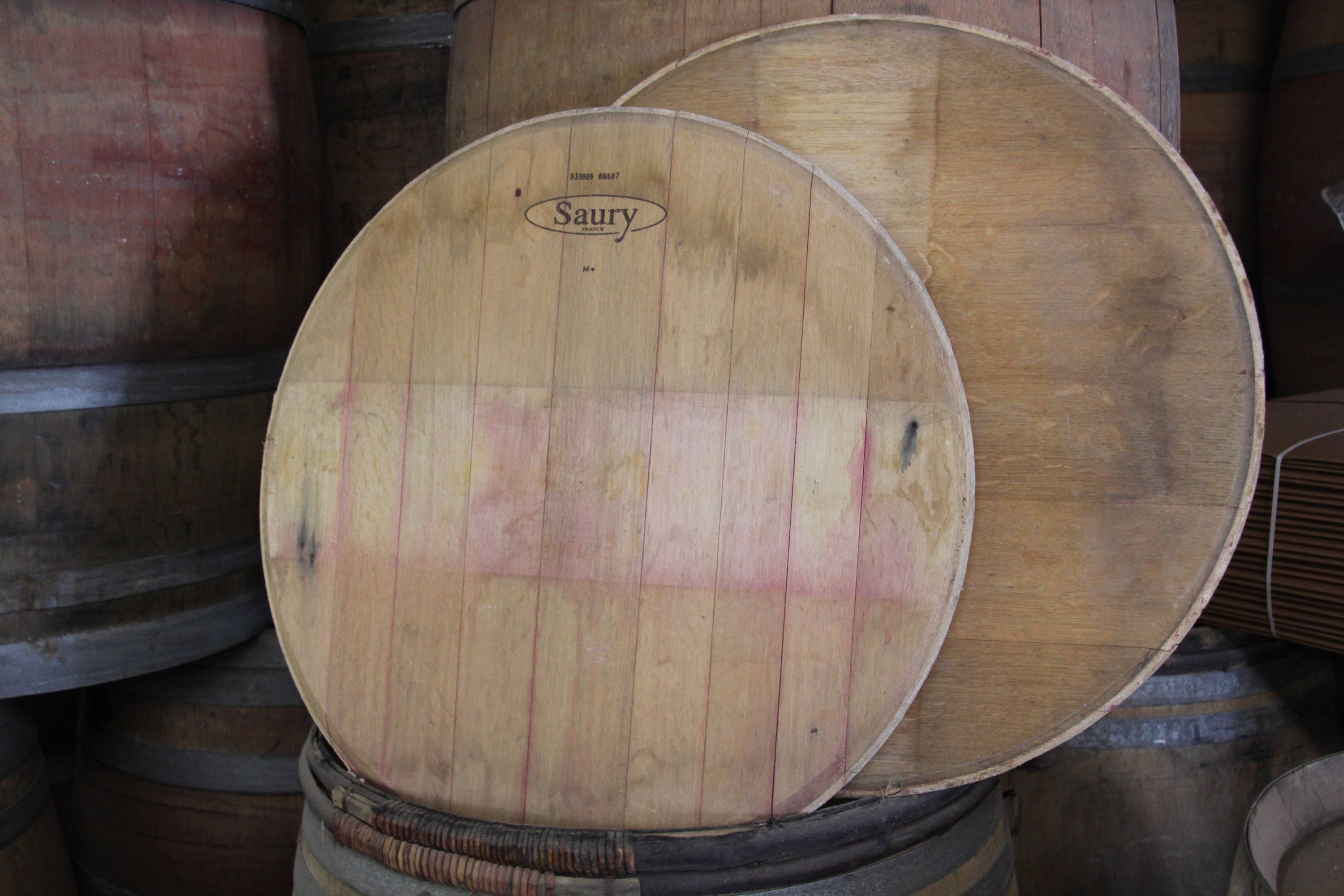 Reclaimed wine barrel head/ Wine barrel head/ barrel head/