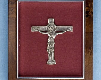 Silver crucifix