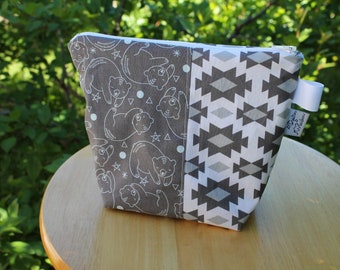 Snack bag reusable quebec, Bobo, snack, zero waste bag sandwich, bear, creationmaridam Creation Maridam