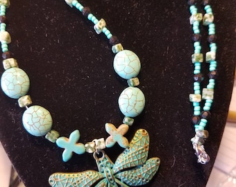 Necklace dragonfly