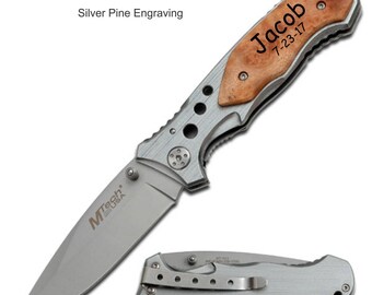 Gifts For Him, Groomsmen Gift, Anniversary Gifts, Gifts For Boyfriend, Mens Personalized, Engraved Knife, Camping Knife, Personal Knife