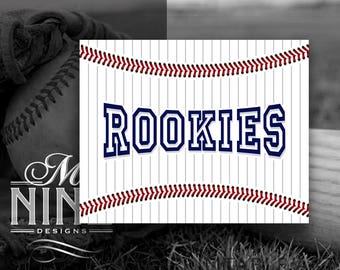 Baseball Rookies and Big Leaguers Printable Signs Old Timers