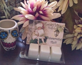 Peppermint Fluff Soy Wax Tarts