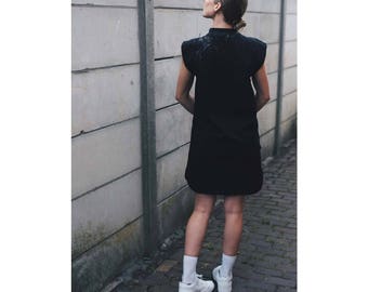 Dress made of softshell