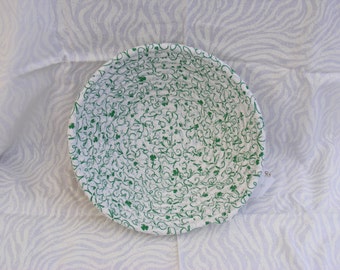 St. Patrick's Day Medium Coiled Fabric Basket/ Bowl