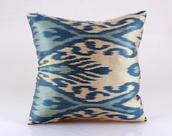 Ikat Pillow, Hand Woven Ikat Pillow Cover, Ikat throw pillows, Ikat Pillow, Designer pillows, Decorative pillows, Accent pillows