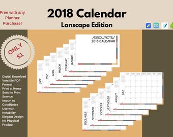 goodnotes calendar template
