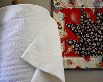 100% cotton batting - E2E Quilting Add-On