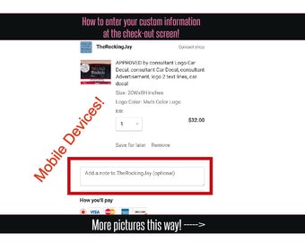 How To Enter Custom Information!