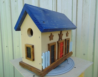 Decorative Birdhouse - Bird House - Rustic Birdhouse - Unique Birdhouse
