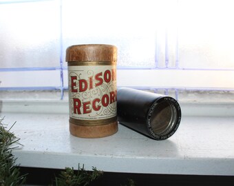 Antique Edison Cylinder Record 3208 Shepherd's Dance on Violin
