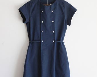 Woman dresses, cotton dress woman, jeans dress, summer dress, chambray dress, denim dress, casual dress, nursing dress, ethical clothing