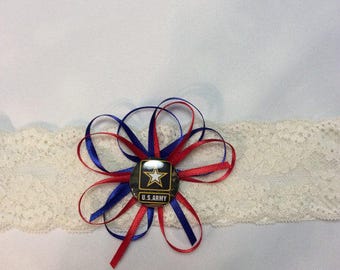 Army Lace Garter