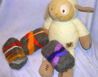 Felted Goat Milk Soap, various scent options