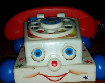 Vintage Fisher Price toy phone