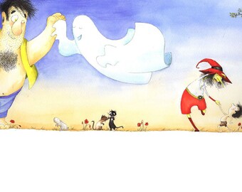Then we dance - original ILLUSTRATION