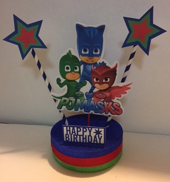 PJ Masks Birthday Centerpiece
