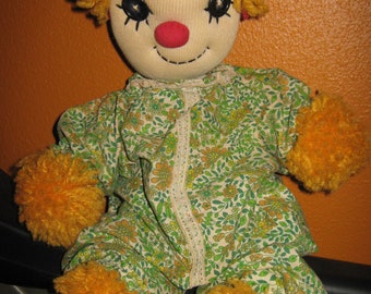 Handmade Vintage Clown