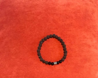 RJ Body Treasure Handmade Brown, and Black Beaded Bracelet