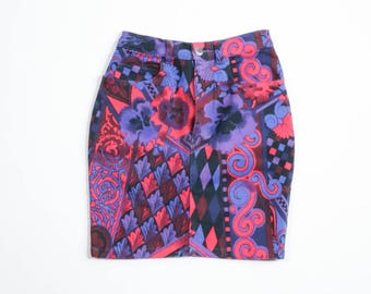 VERSACE - Skirt crazy pattern