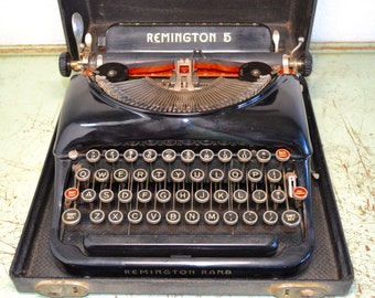 Remington Typewriter, Typewriter, Vintage Typewriter, Working Typewriter, Retro Typewriter, Portable Typewriter, Old Typewriter, Writing
