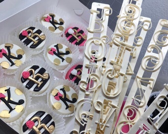 Funkey alphabet and number cutters