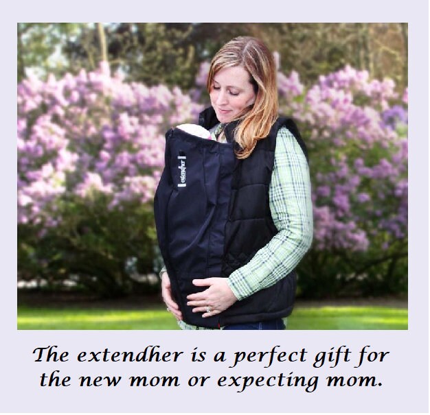 Maternity jacket extender / babywearing carrier cover.