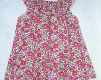 girl was Liberty betsy® frill collar top blouse