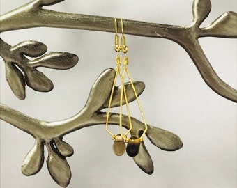 Upcycled Guitar String Earrings