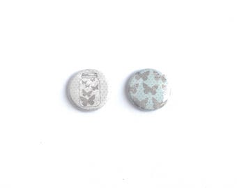 Butterfly Badge Flair Buttons