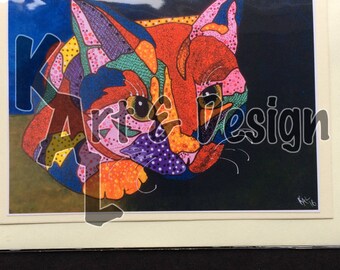 Cat card, Called On the Prowl