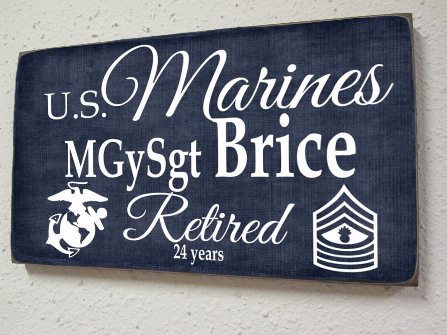 Marine Retirement Gift
 Marines Retirement Sign Marine Corp Military Retirement